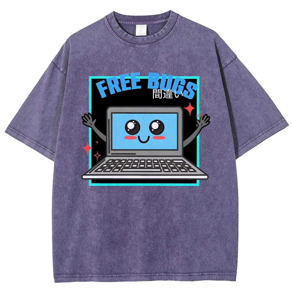 Free Bugs Vintage Distressed T-shirt