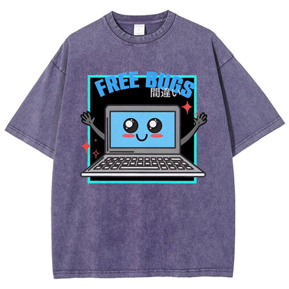 Free Bugs Vintage Distressed T-shirt