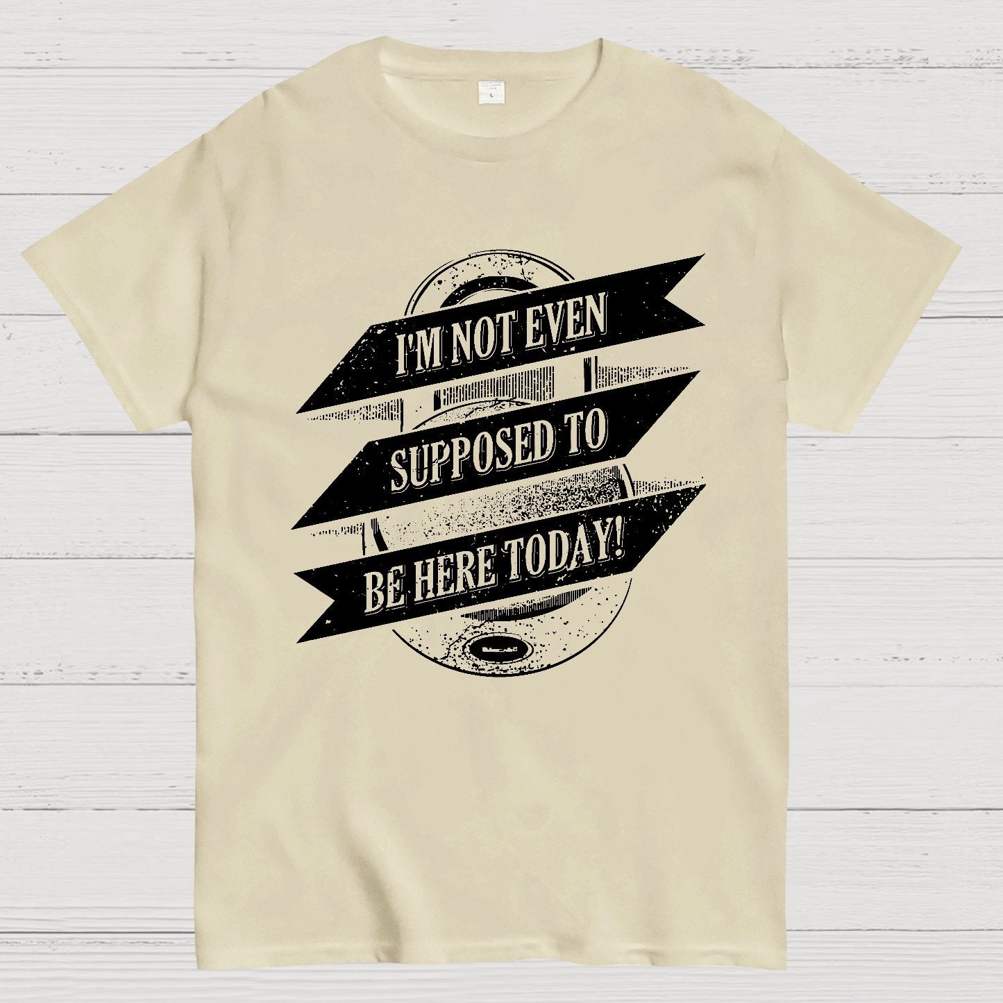 Not Supposed To Be Here Nerdy T-Shirt