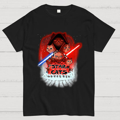 Star Cats The Last Meow Geek T-Shirt