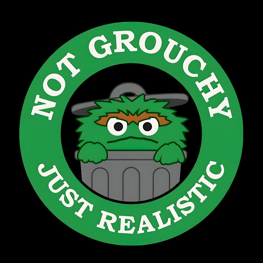 I'm Not Grouchy Geek T-Shirt