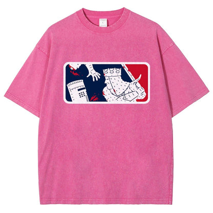 No-Pass League! Vintage Distressed T-shirt