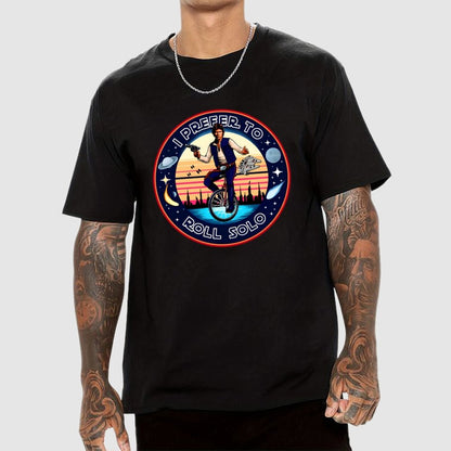 I Roll Solo Geek T-Shirt
