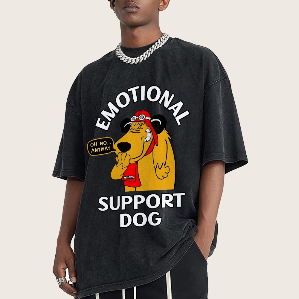 Support Or Not? Vintage Distressed T-shirt