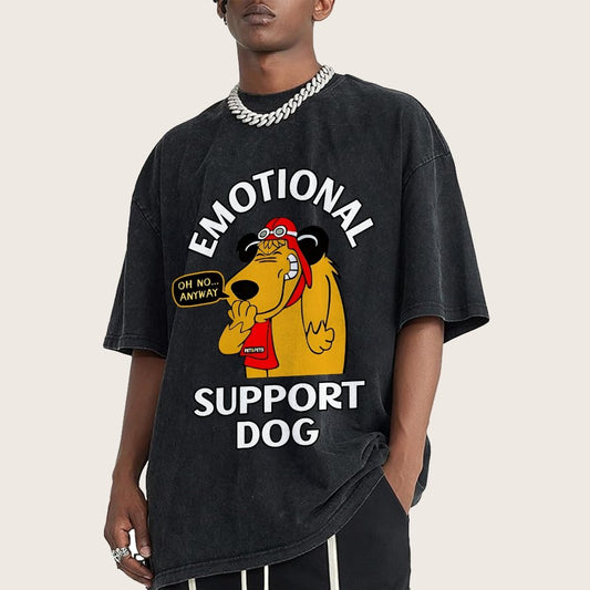 Support Or Not? Vintage Distressed T-shirt