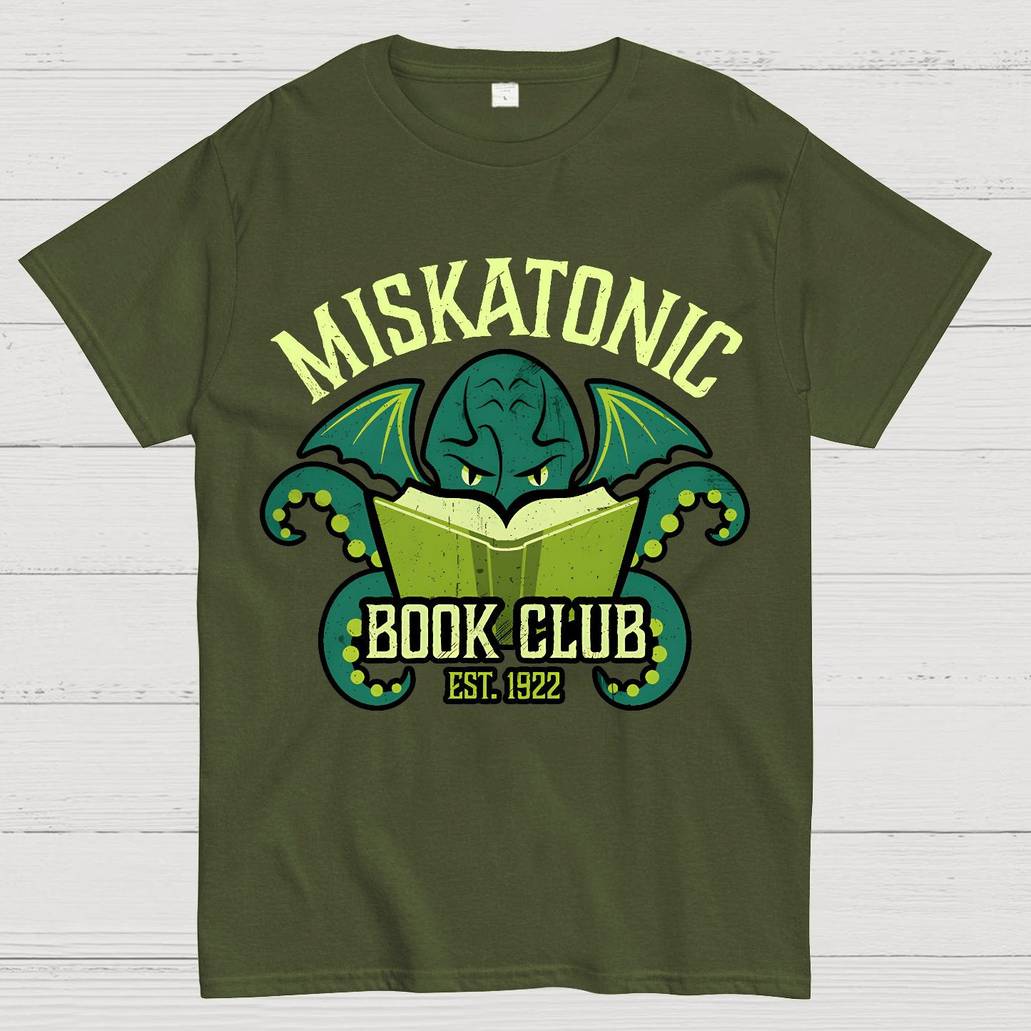 Mystic Book Club Geek T-Shirt