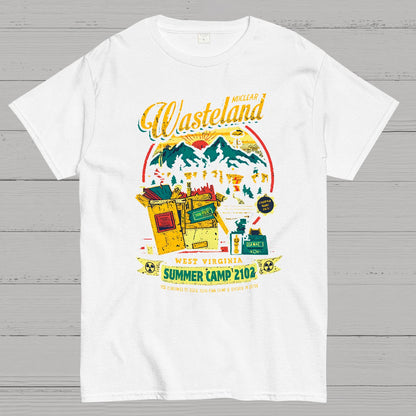 NUCLEAR SUMMER CAMP Nerdy T-Shirt