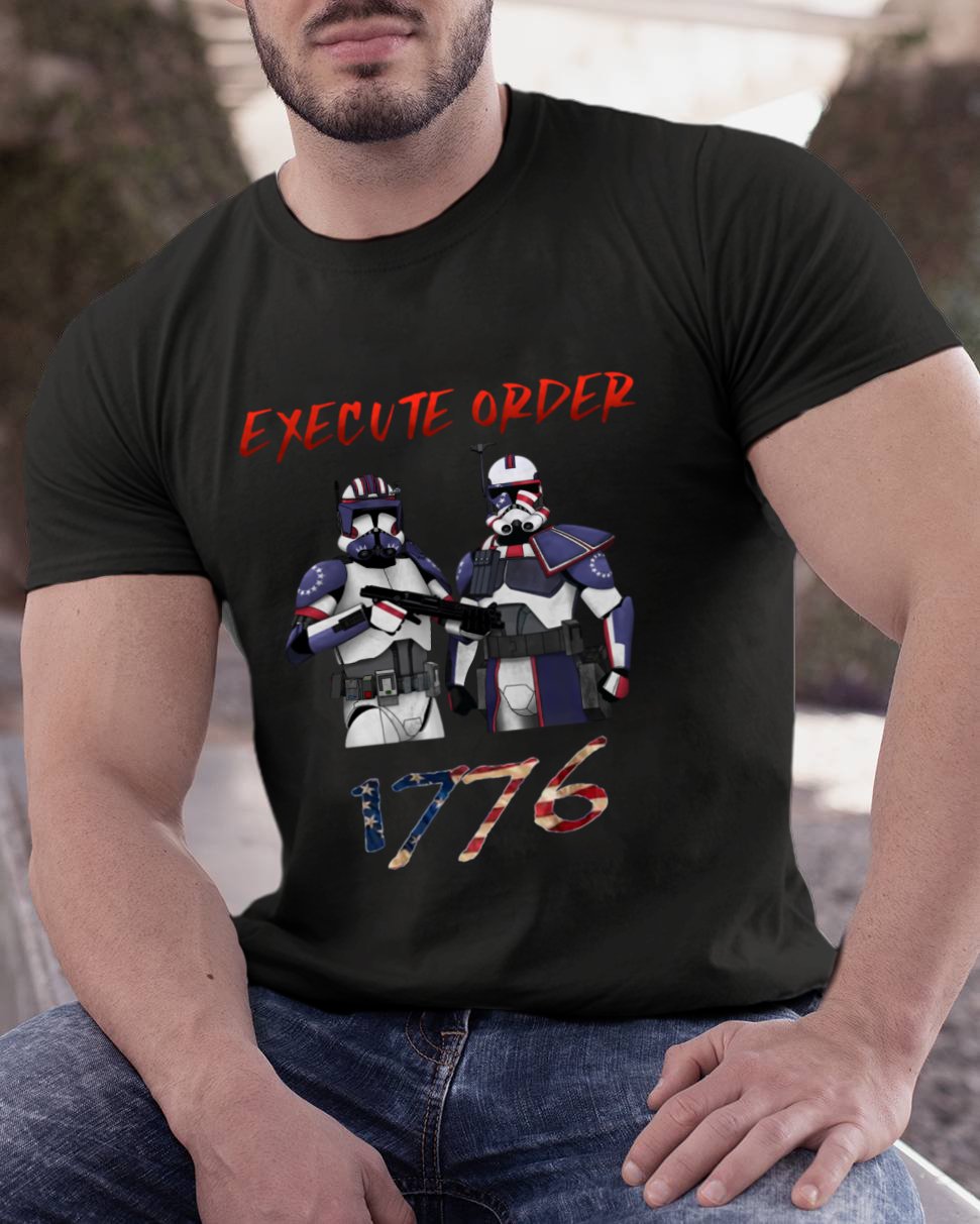 Execute Orde 1776 Independence Day Geeky T-Shirt