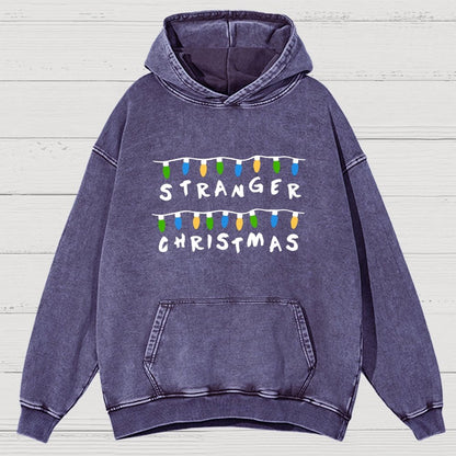 Mystery Christmas Vintage Distressed Hoodie