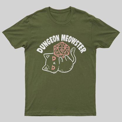 The Dungeon Meowster Geeky T-Shirt