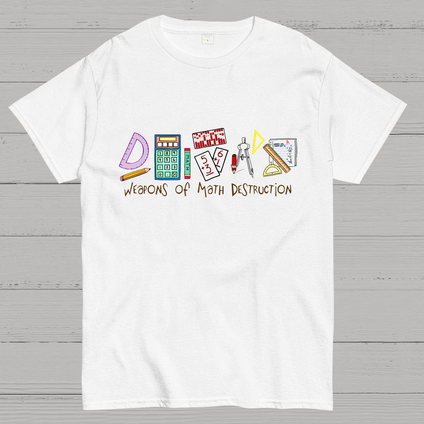 Weapons Of Math Destruction Event Challenges Geeky T-Shirt