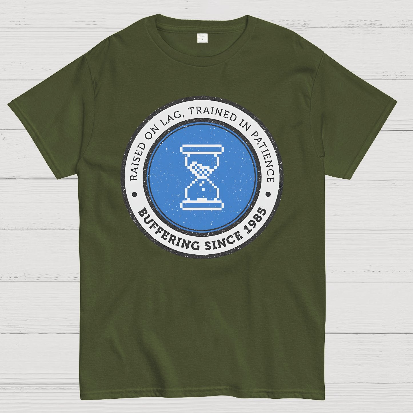 Raised on Lag Geek T-Shirt