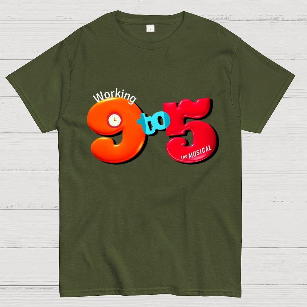 Working 9 to 5 Music Unisex Geek T-Shirt