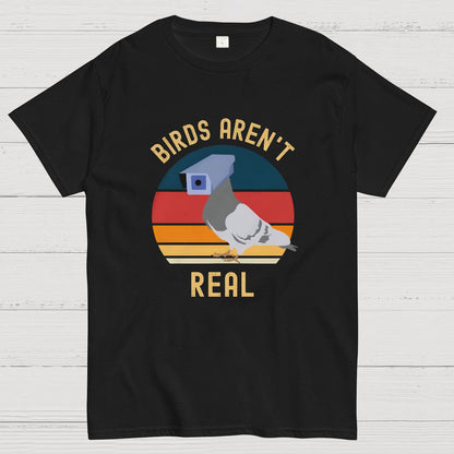 Birds Aren't Real , If It Flies It Spies Geeky T-Shirt