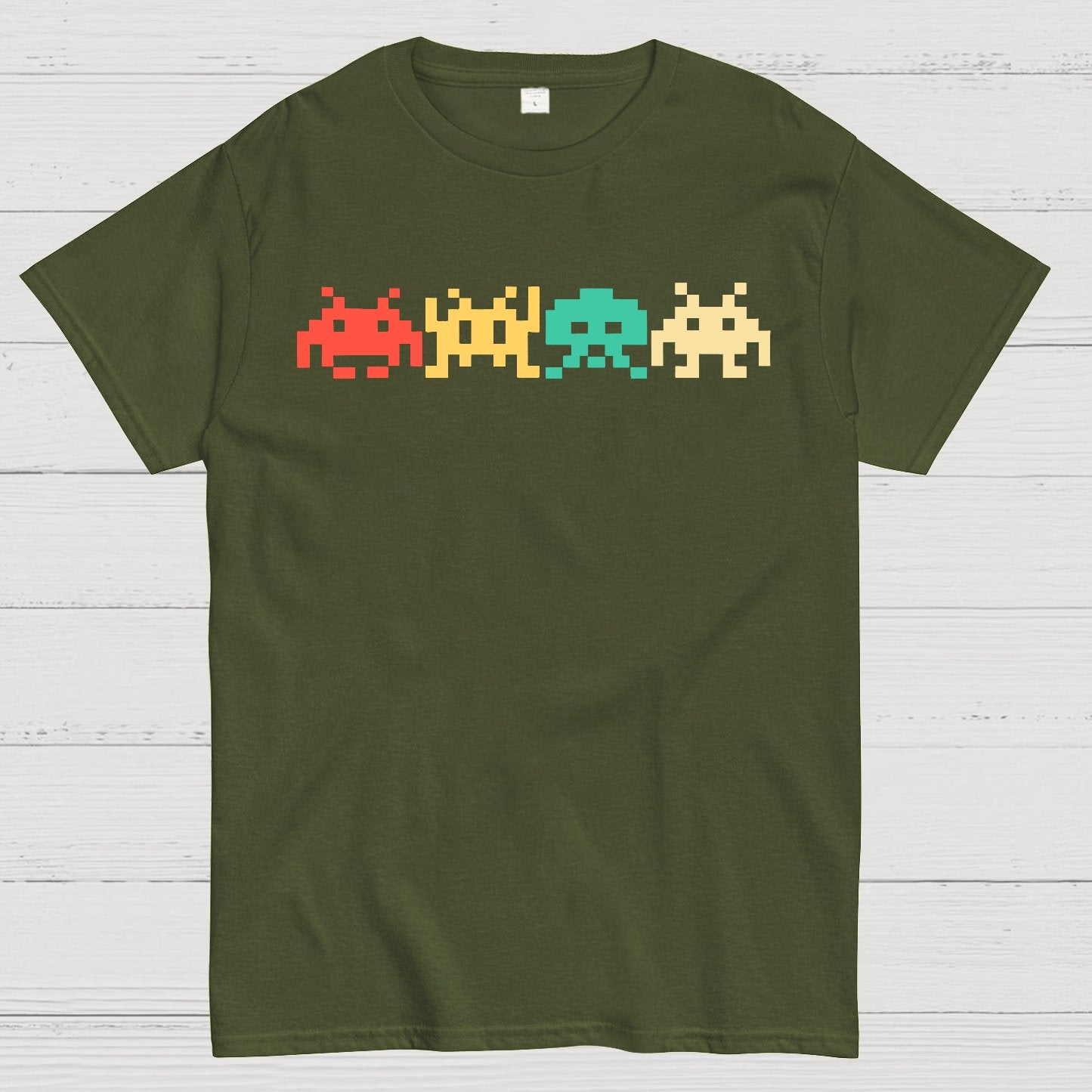 80s Video Game Vintage Geek T-Shirt