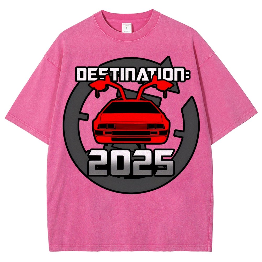 Cool 80's Sci-fi Inspired New Year Slogan Vintage Distressed T-shirt