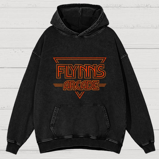 Retro High Score Arcade Vintage Distressed Hoodie