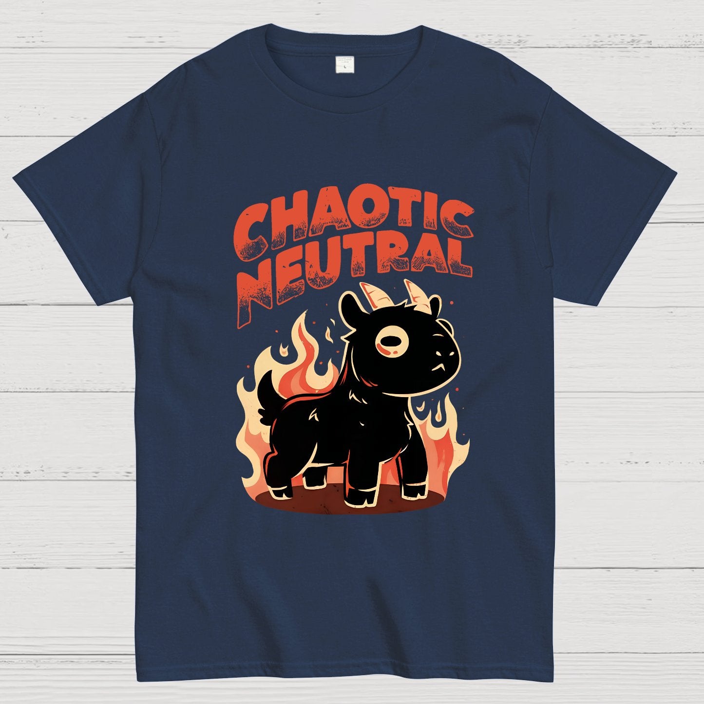 Chaotic Neutral Nerdy T-Shirt