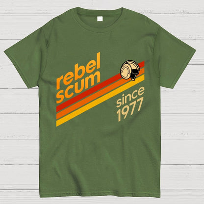 Vintage Scum Old School Scum Since 1977 Geek T-Shirt