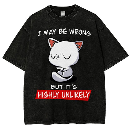 I May Be Wrong Vintage Distressed T-shirt