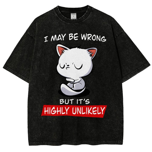I May Be Wrong Vintage Distressed T-shirt