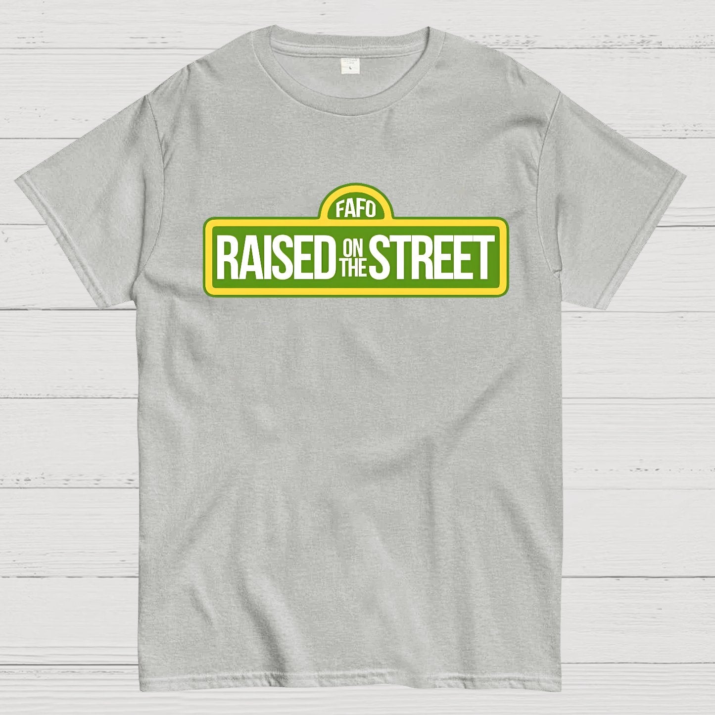 Raised On The Street Geek T-Shirt
