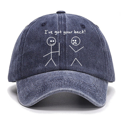 I Got Your Back Stick friendship novelty irony funny Cotton Hat