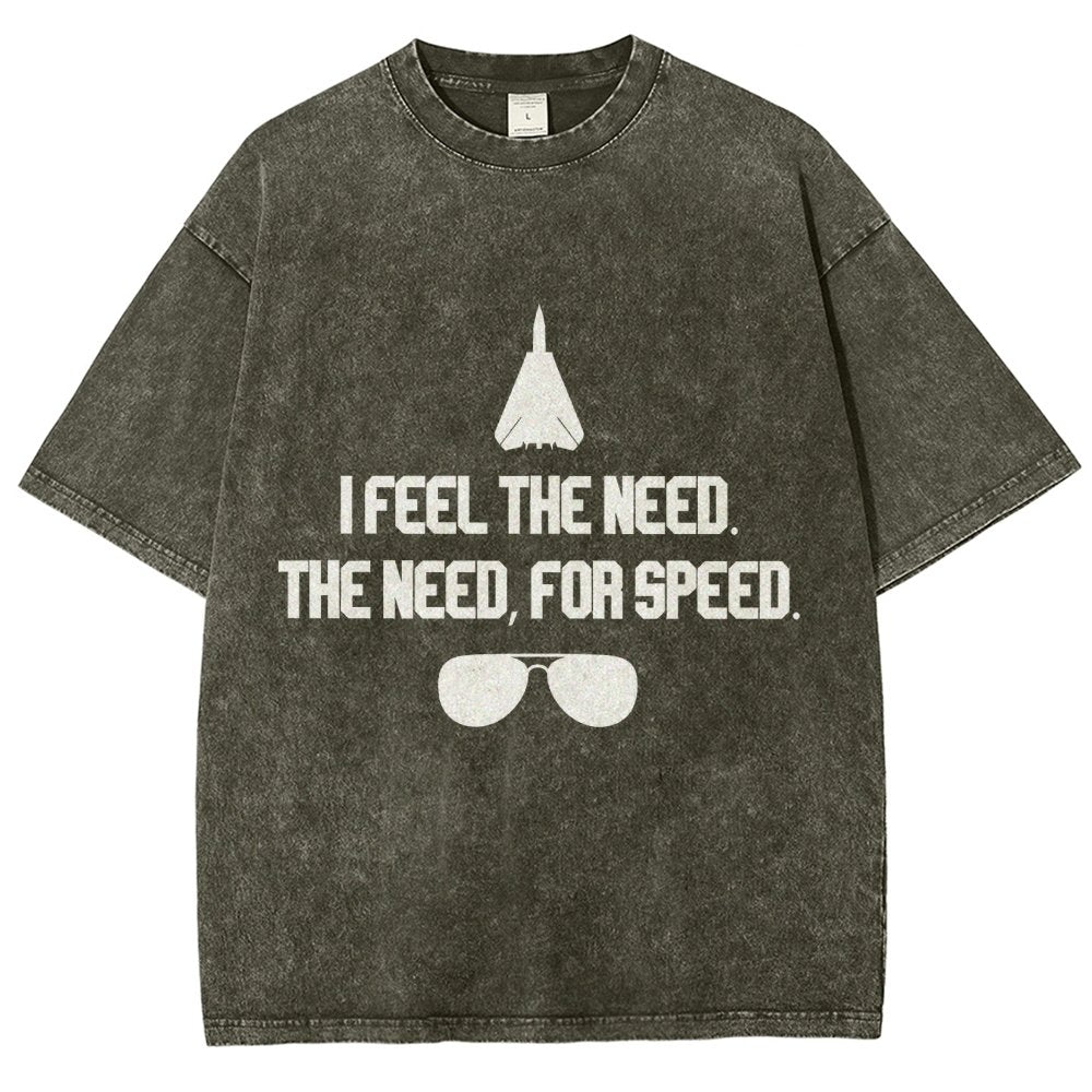I Feel The Need… The Need For Speed! Vintage Distressed T-shirt