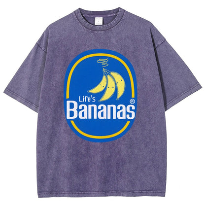 Life's Bananas Vintage Distressed T-shirt