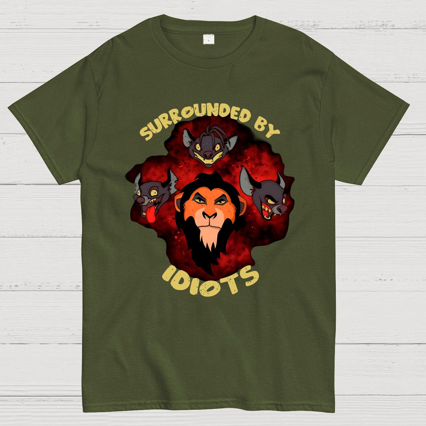 Surrounded by idiots Geek T-Shirt