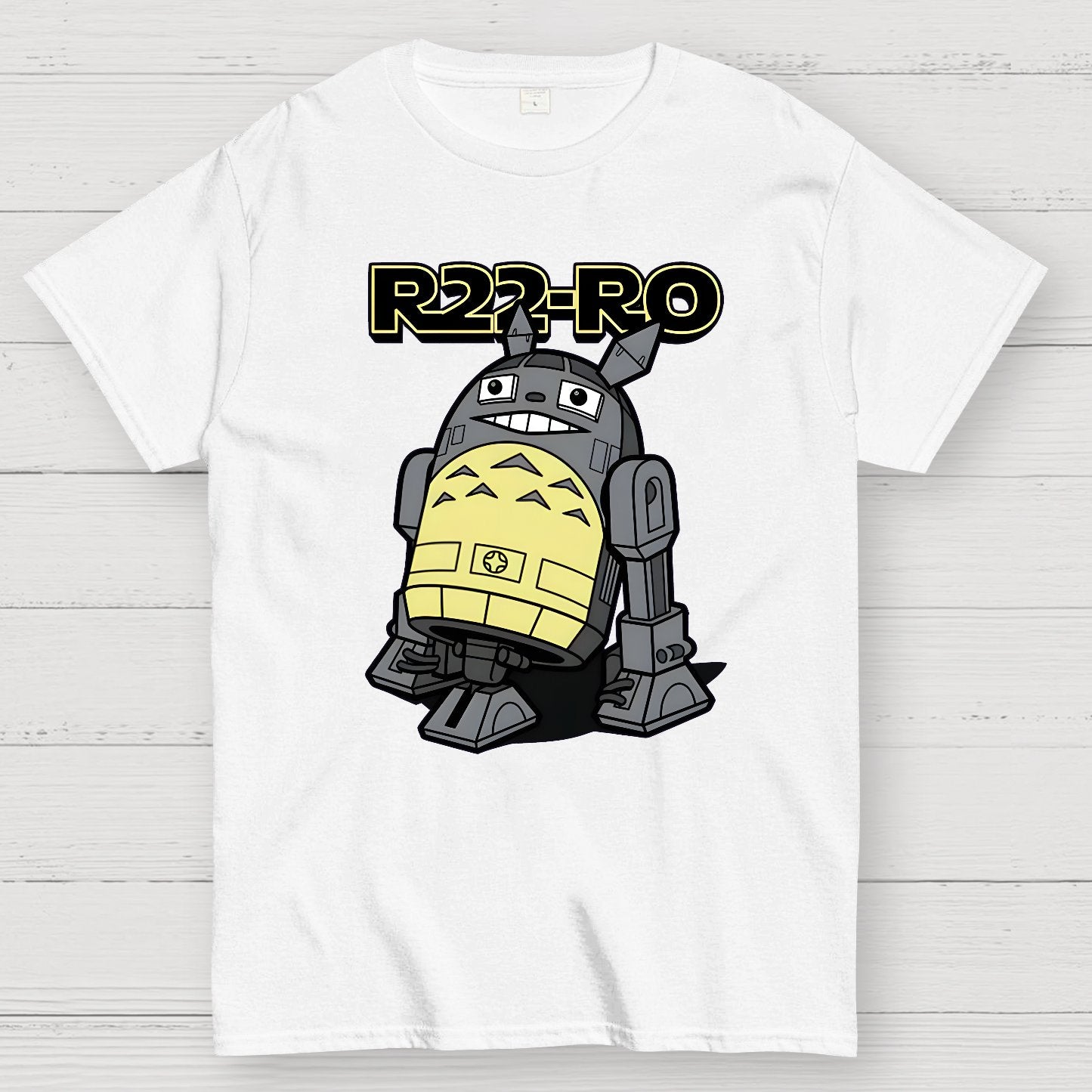 Funny Sci-fi Droid Anime Mashup Geek T-Shirt