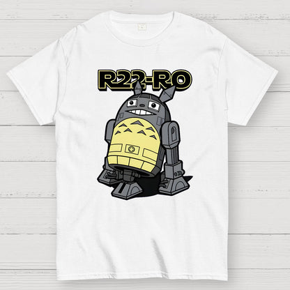 Funny Sci-fi Droid Anime Mashup Geek T-Shirt