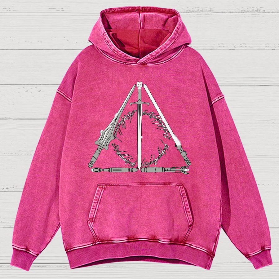 Nerd Artifact Vintage Distressed Hoodie