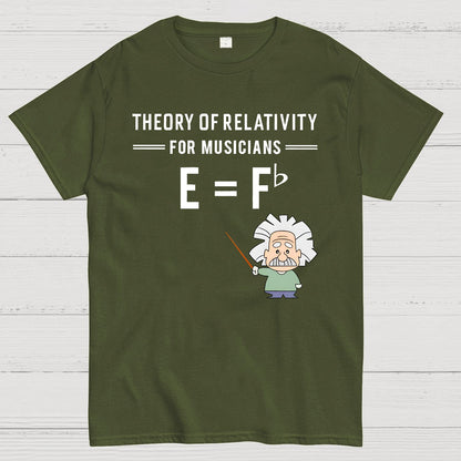 Theory Of Relativity For Musicians Geek T-Shirt