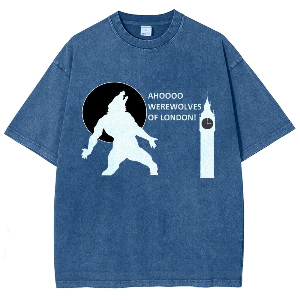 Werewolves of London Vintage Distressed T-shirt