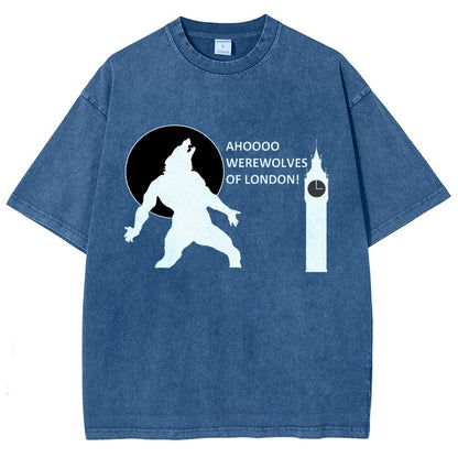 Werewolves of London Vintage Distressed T-shirt