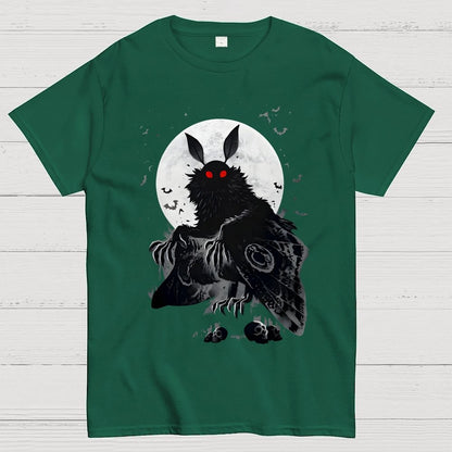 Red Eyed Mothman Geek T-Shirt
