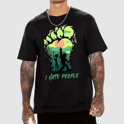 I Hate People Unisex Geek T-Shirt