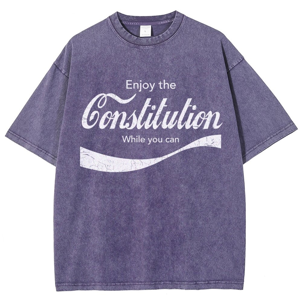 Constitution Cola Vintage Distressed T-shirt