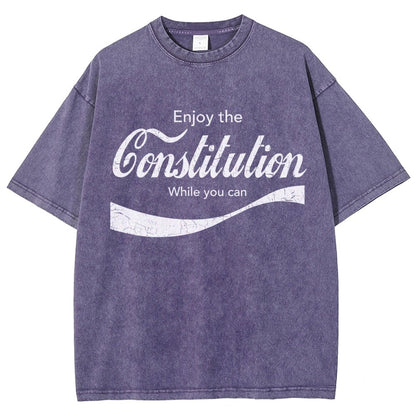 Constitution Cola Vintage Distressed T-shirt