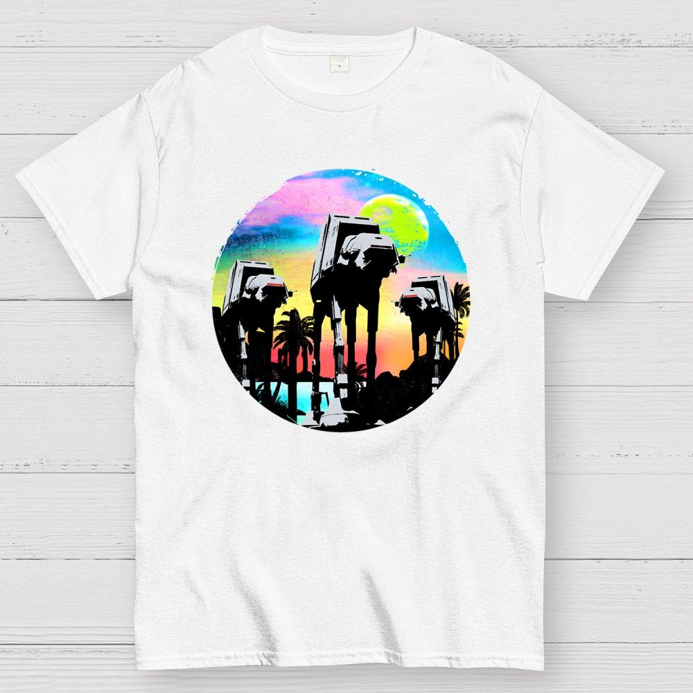 Retro Walker Adventure Geek T-Shirt
