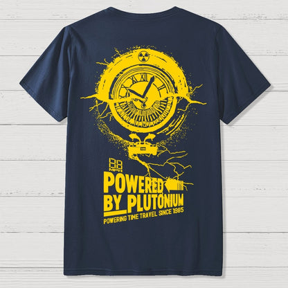 Plutonium Power Front And Back Printing Geek T-Shirt