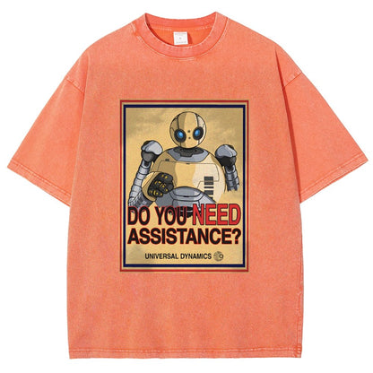 Do You Need Assistance Vintage Distressed T-shirt