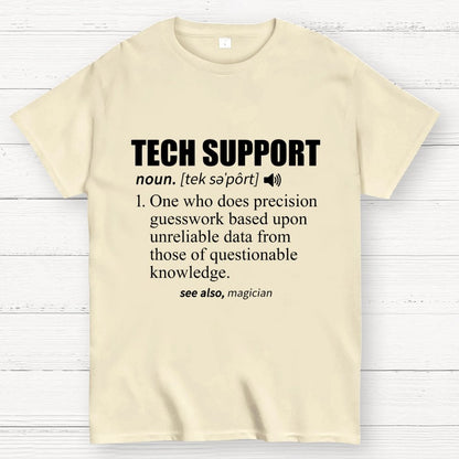 Tech Support Definition Geek T-Shirt