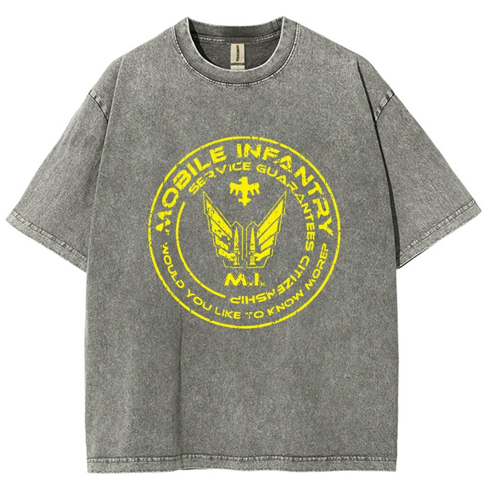 Service Guarantees Citizenship Vintage Distressed T-shirt