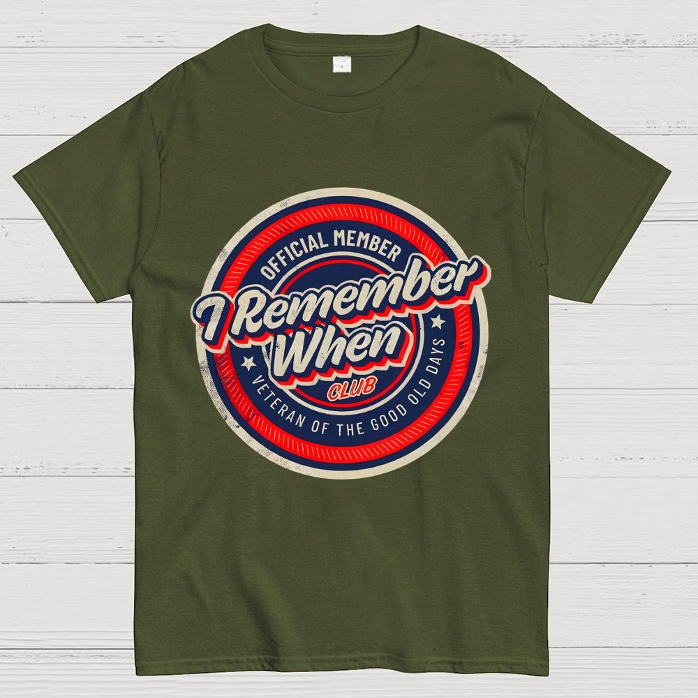 Remember When Geek T-Shirt