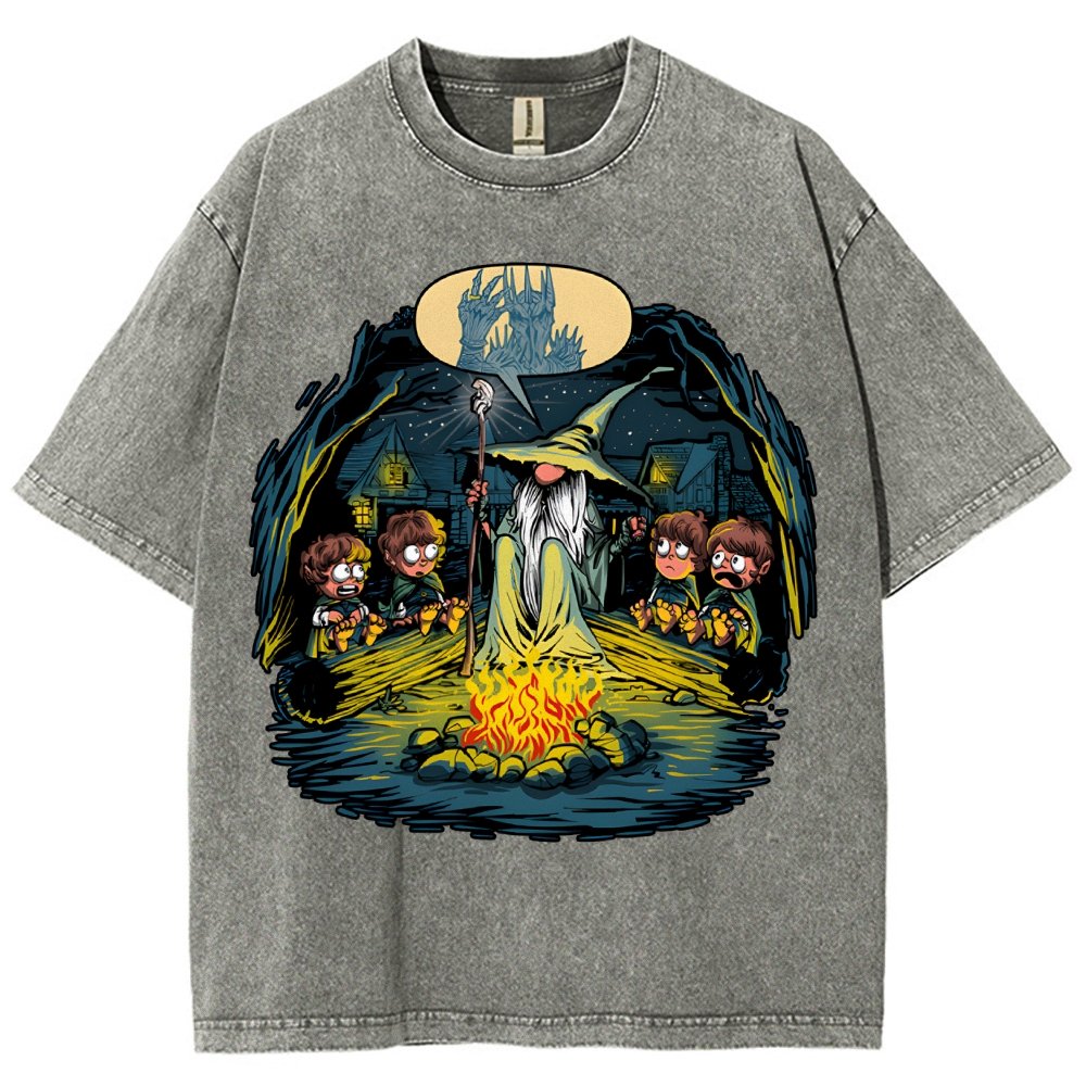 Beware of the Dark One Vintage Distressed T-shirt