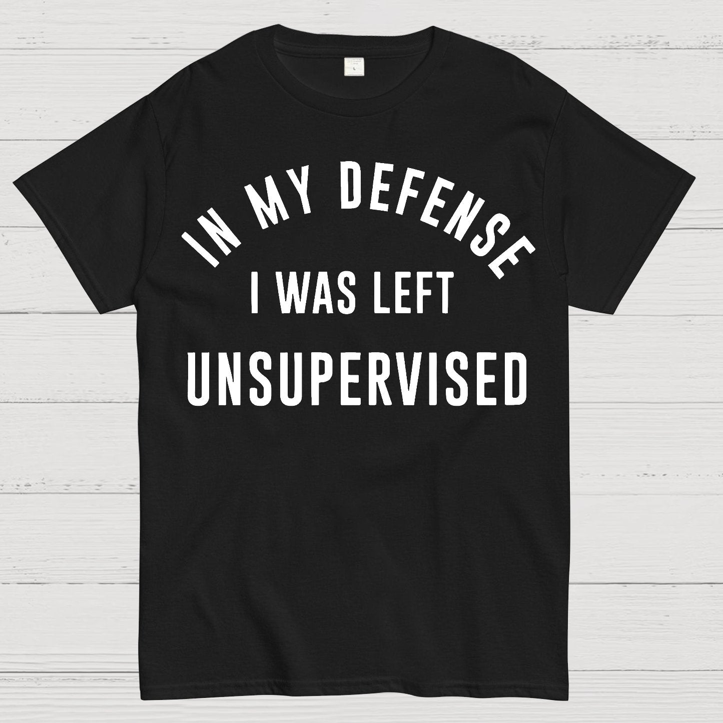 Left Unsupervised Geek T-Shirt