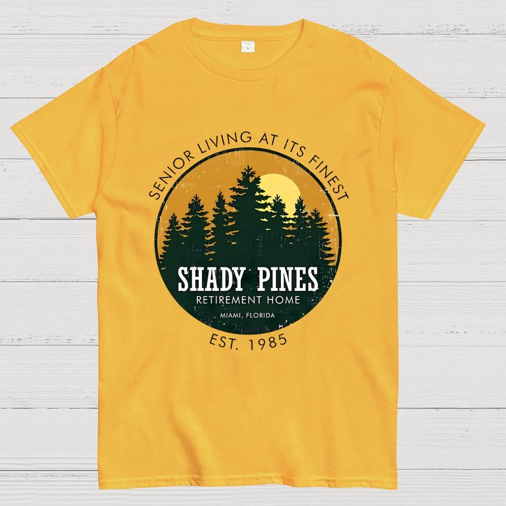 Shady Pines Retirement Home Unisex Geek T-Shirt
