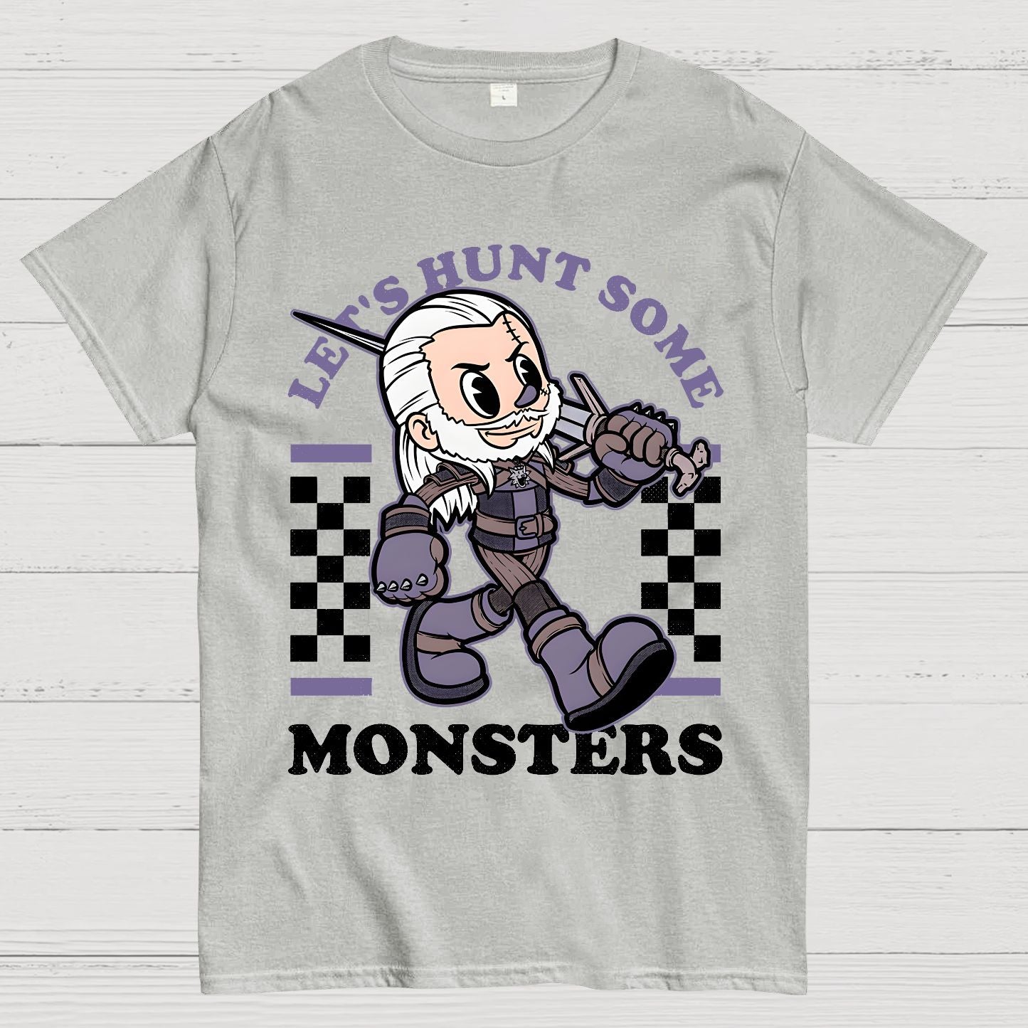 Hunt Some Monsters Geek T-Shirt